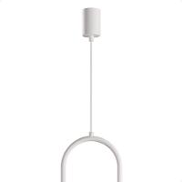 Lustre Pendente Blumenau Macadâmia Duplo G9 Bivolt Branco - 7