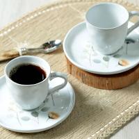 Xícara Para Chá Com Pires Em Cerâmica Bio Bella 170ml Porto Brasil