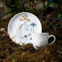 Xícara Para Chá Com Pires Em Cerâmica Bio Bella 170ml Porto Brasil - 6