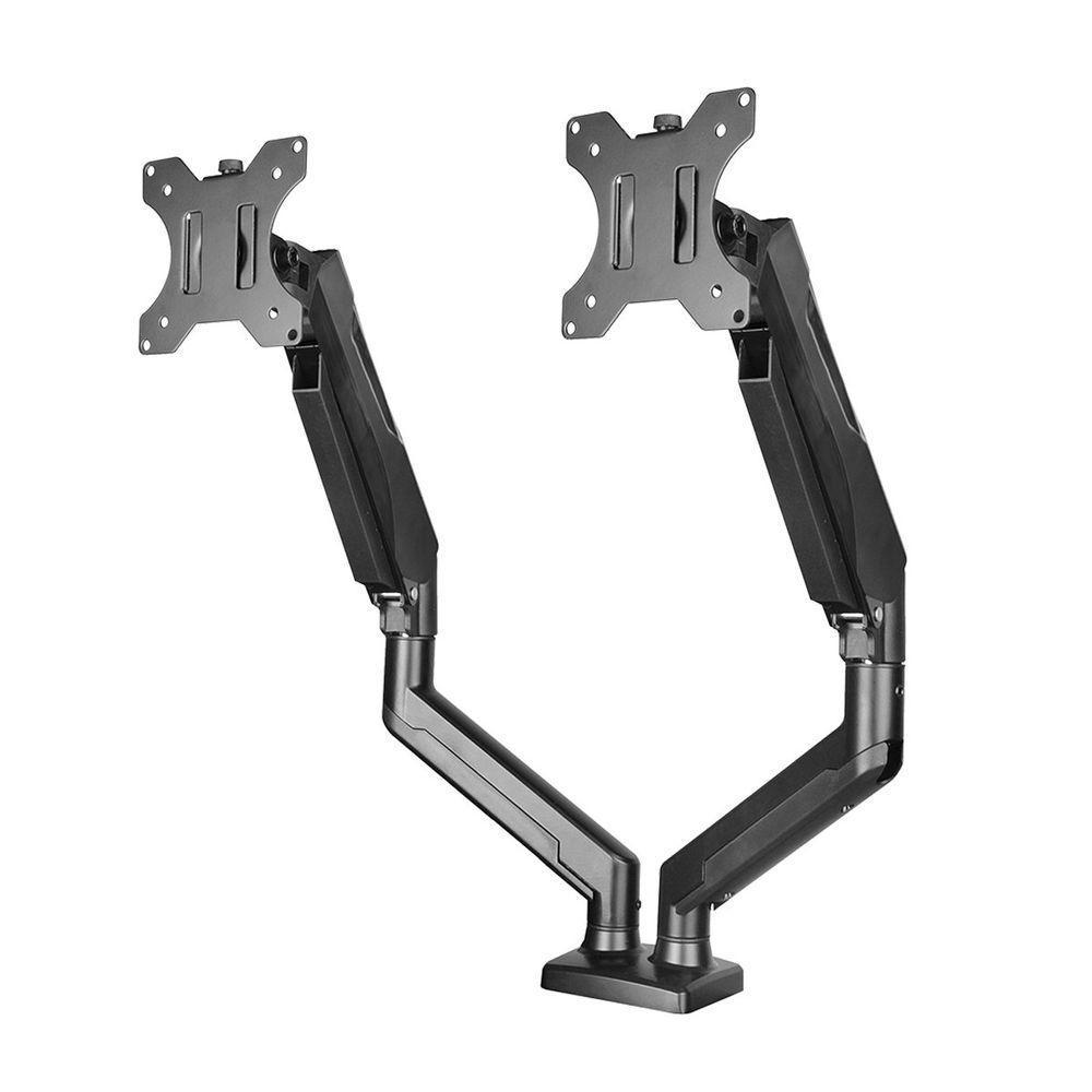 Suporte Duplo Para Monitor 17 A 32 Articulado Pistão A Gás - Fitter F16 - 1