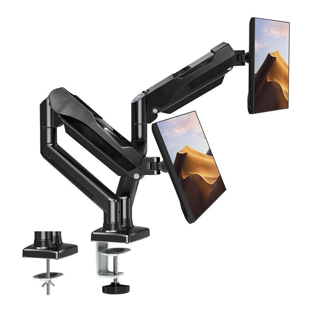 Suporte Duplo Para Monitor 17 A 32 Articulado Pistão A Gás - Fitter F16 - 4