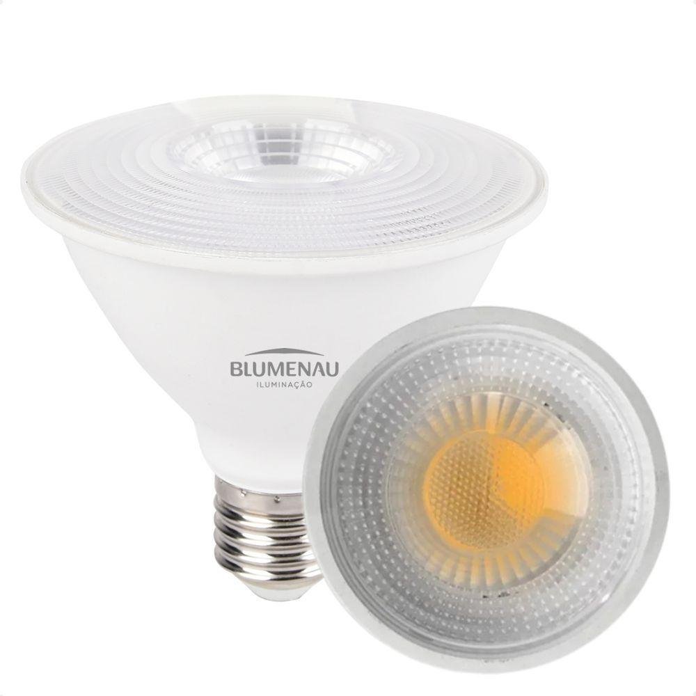 Kit 6 Lâmpada Led Par 30 9,8w E27 Bivolt Blumenau 6500k Frio - 1