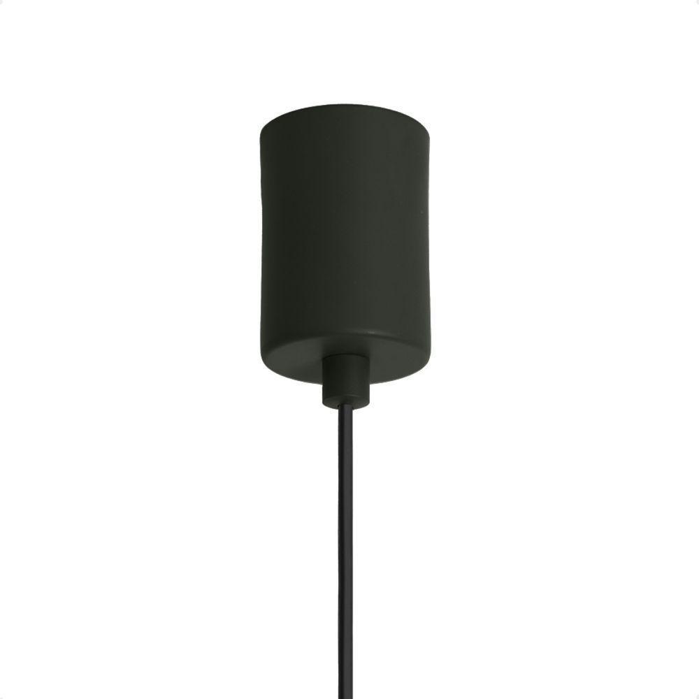 Lustre Pendente Blumenau Macadâmia G9 Bivolt Preto - 6