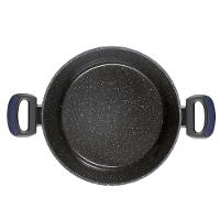 Caçarola Rasa Em Alumínio Com Revestimento Cerâmico Antiaderente Indução Everyday 4,2l Oxford Azul - 3