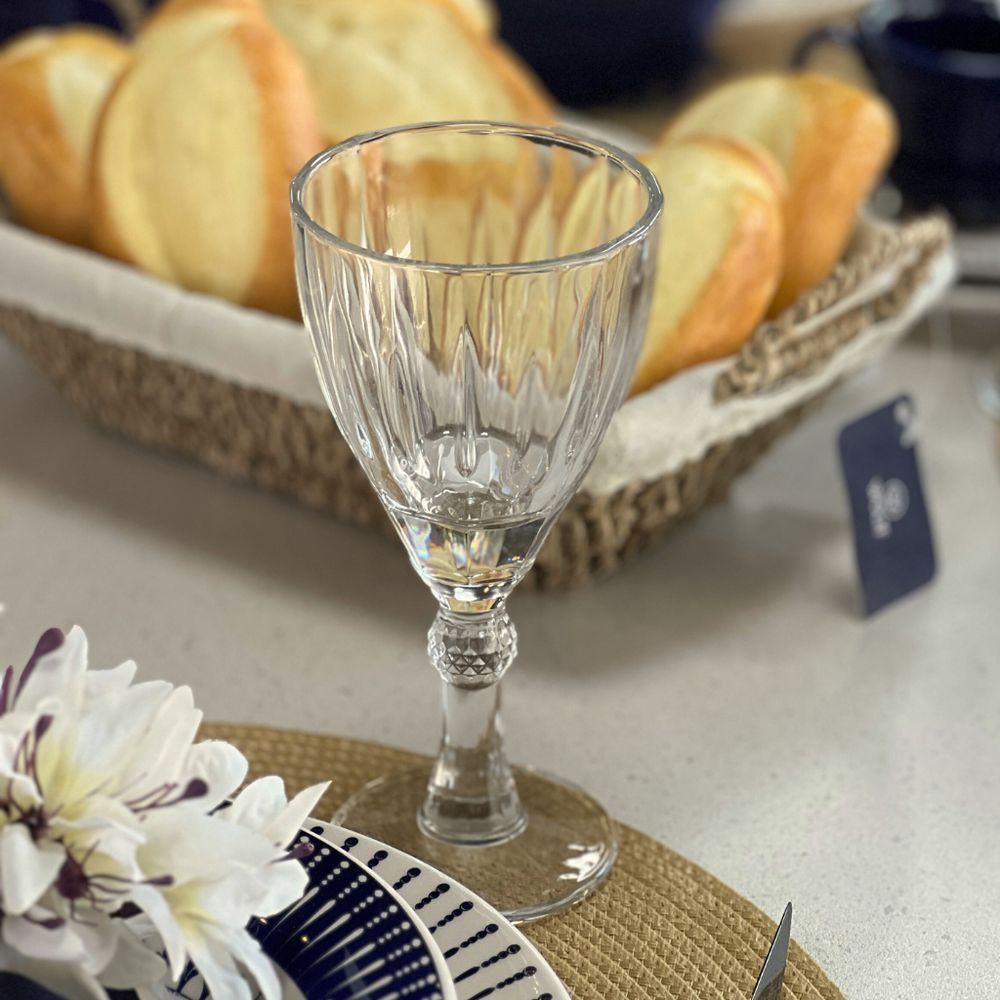 Jogo De Taças Para água Em Vidro Dominic Transparente Com 6 Peças 275ml Haüskraft - 3