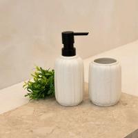 Conjunto Para Banheiro Em Cerâmica Pumpkin Com 2 Peças Wolff Branco - 4