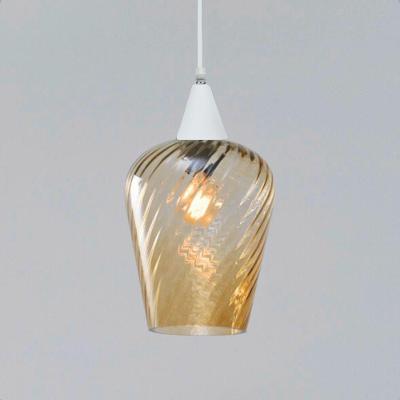Lustre Pendente Taschibra Monalisa G Rigato âmbar E27 Bivolt Branco
