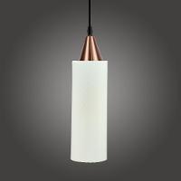 Lustre Pendente Taschibra Anne 20cm Leitoso E27 Bivolt Cobre - 2