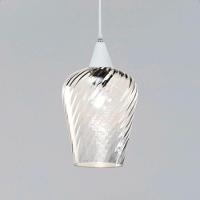 Lustre Pendente Taschibra Monalisa G Rigato Transparente E27 Bivolt Branco - 2