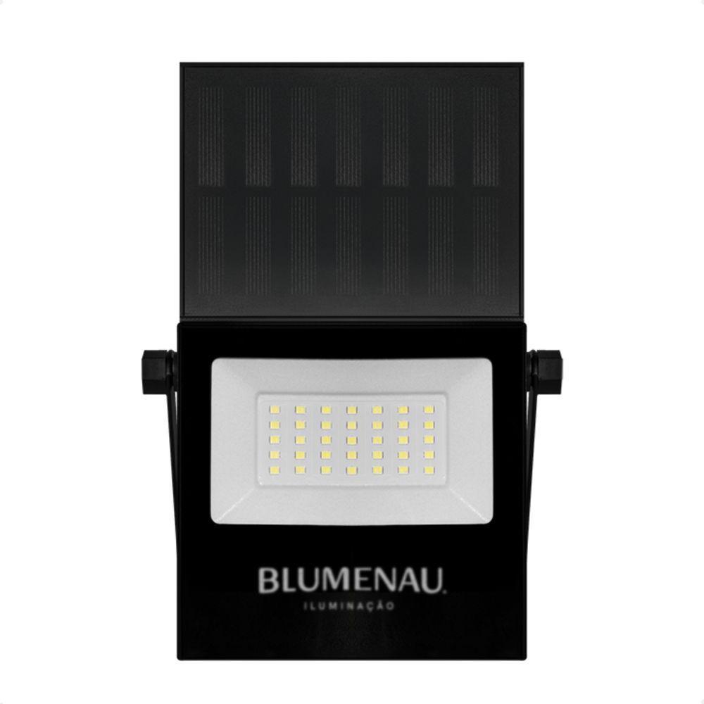 Refletor Solar Led Play 50w Ip65 6500k Preto C/ Controle Remoto - 3