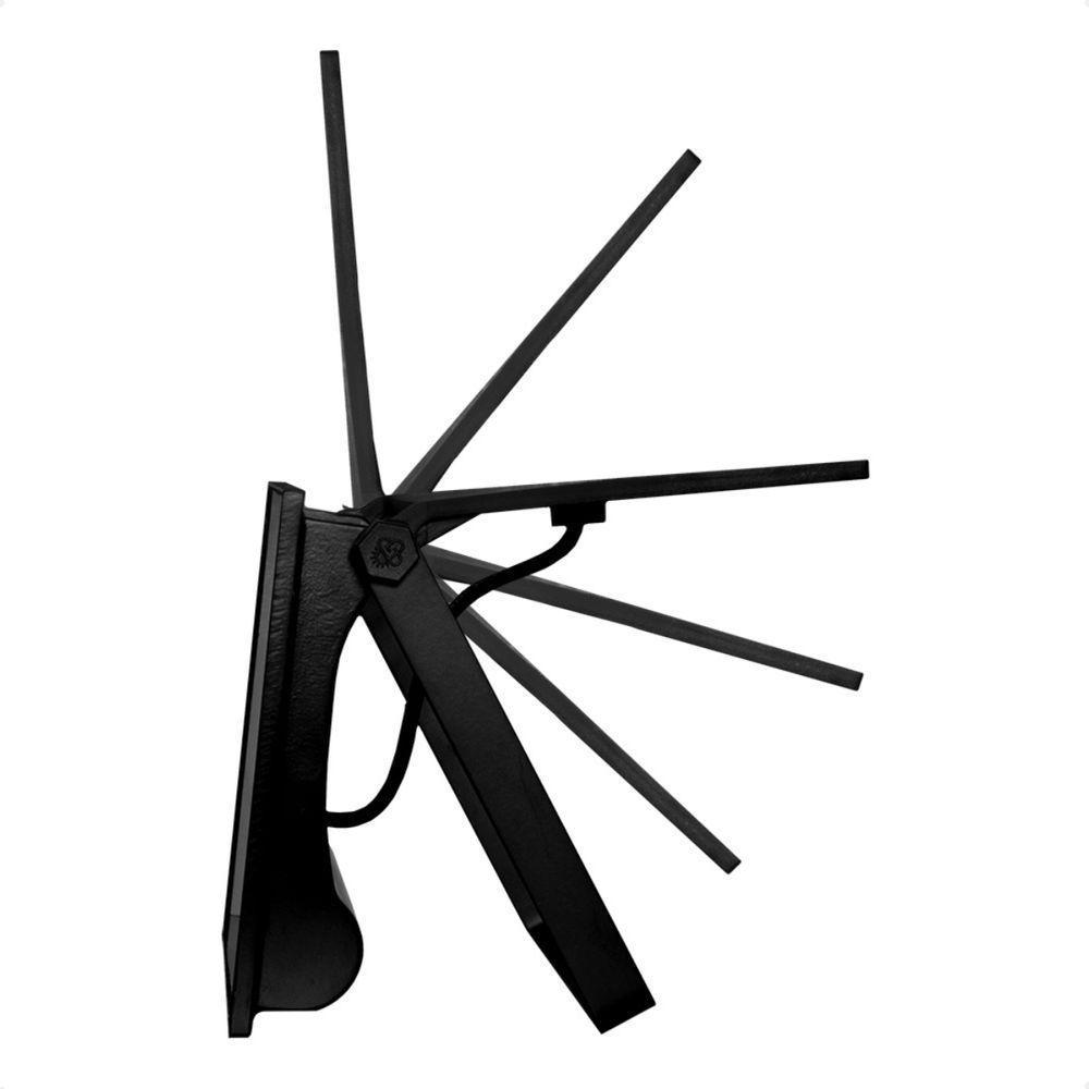 Refletor Solar Led Play 30w Ip65 6500k Preto C/ Controle Remoto - 4