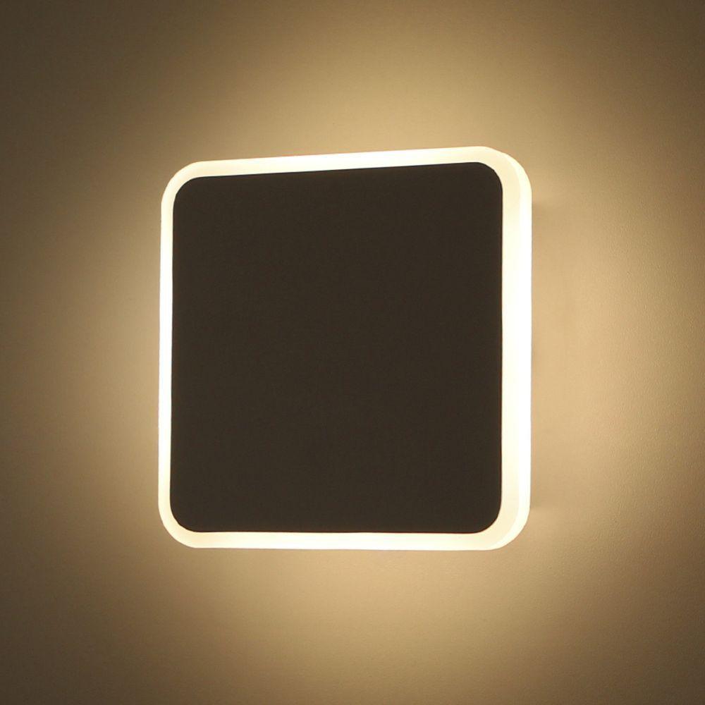 Arandela Moderno Led Taschibra Optic Square 3 Em 1 Bivolt Branco - 6