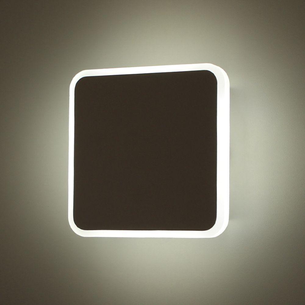 Arandela Moderno Led Taschibra Optic Square 3 Em 1 Bivolt Branco - 7