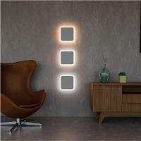 Arandela Moderno Led Taschibra Optic Square 3 Em 1 Bivolt Branco