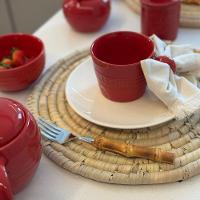 Caneca Em Cerâmica Le Chef 300ml Haüskraft Vermelho - 3