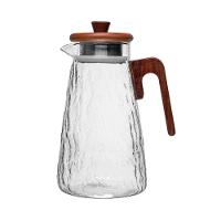 Jarra Em Vidro Borossilicato Com Tampa Em Bambu 1,5l Wolff - 1