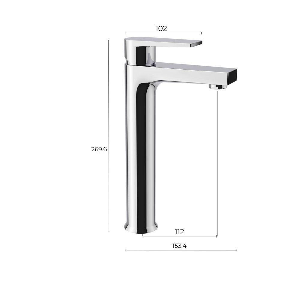 Misturador Monocomando Lavatório Kohler Bica Alta Leaf Cromado 36566br-4nd-cp - 4