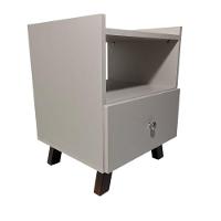 Mesa De Cabeceira Em Mdf Com Uma Gaveta Palmas - 1