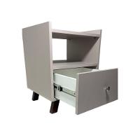 Mesa De Cabeceira Em Mdf Com Uma Gaveta Palmas - 3