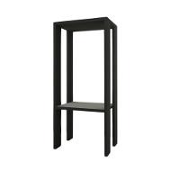 Mesa Alta Mesa De Canto Mesa De Apoio Mesa De Bebedouro Mesa Lateral Preto - 1