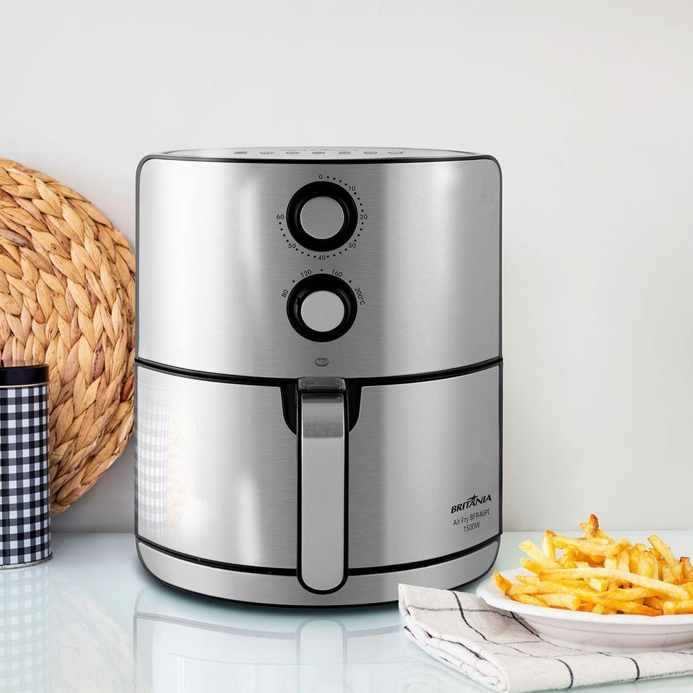 Air Fryer Britânia 4,6L Antiaderente 1500W BFR46PI 220V - 5