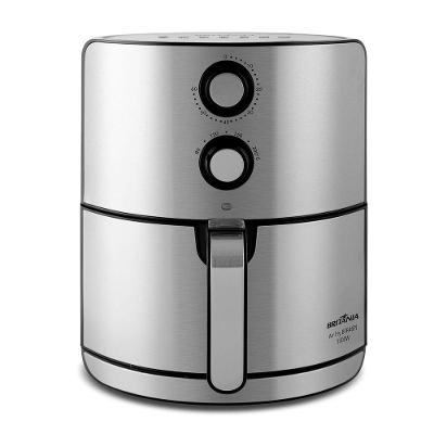 Air Fryer Britânia BFR46PI 4,6L 1500W com Cesto Removível Antiaderente Prata 220V