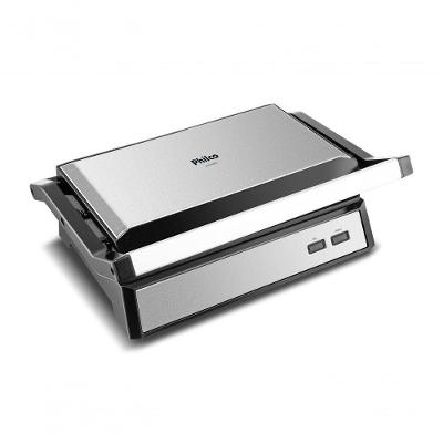 Grill Philco PGR32 2 em 1 Chapa com Abertura 180° Prata 220V