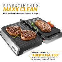 Grill Philco 2 Em 1 PGR32 Chapa Com Abertura 180° 220V