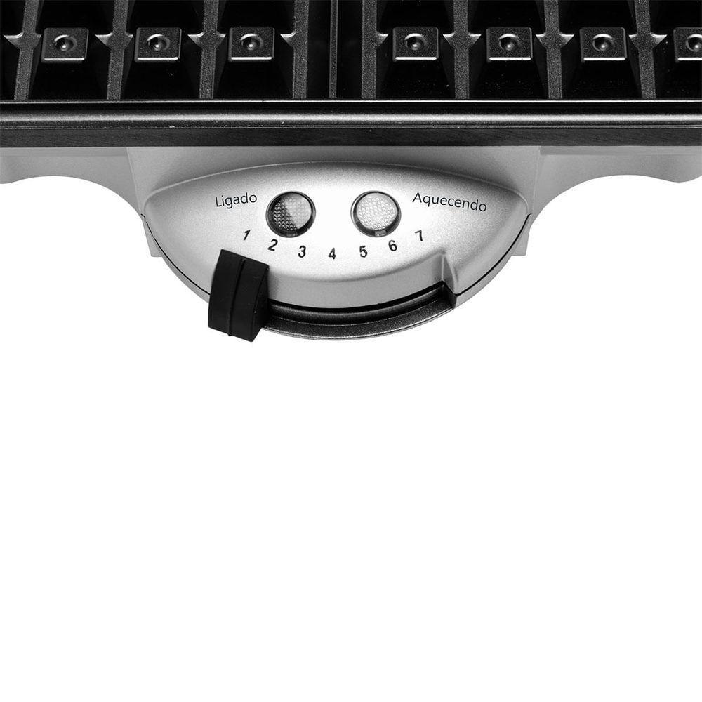 Waffle Maker Philco PWM03 4 Waffles Chapa Antiaderente 110V - 5