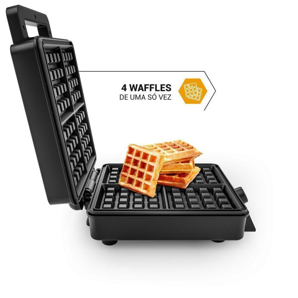 Waffle Maker Philco 5 Temperaturas 4 Waffles PWM04A 110V - 6