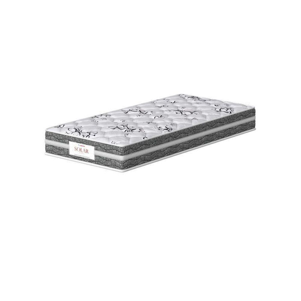 Colchão Solteiro Mola Ensacada Prodormir Solar Bambu Cinza - 1