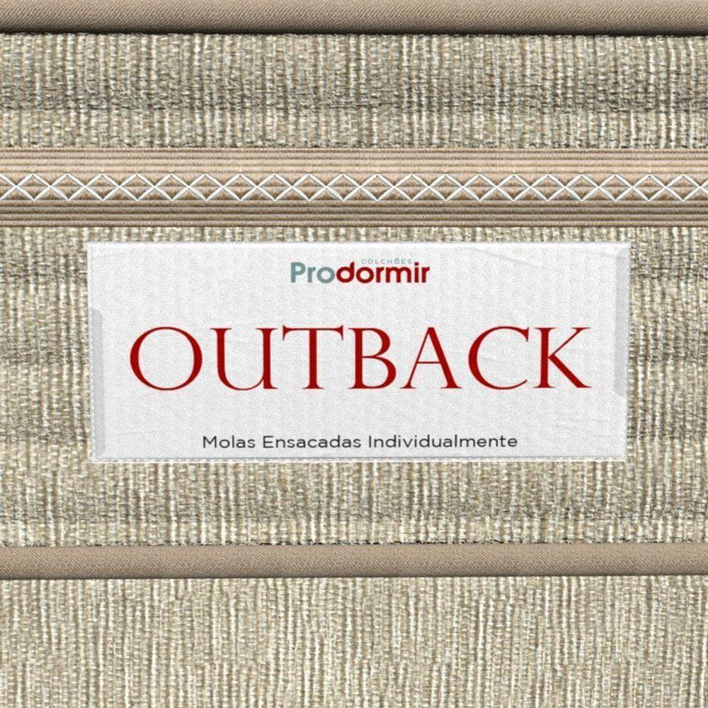 Colchão Solteiro Mola Ensacada Prodormir Outback New Bege - 7