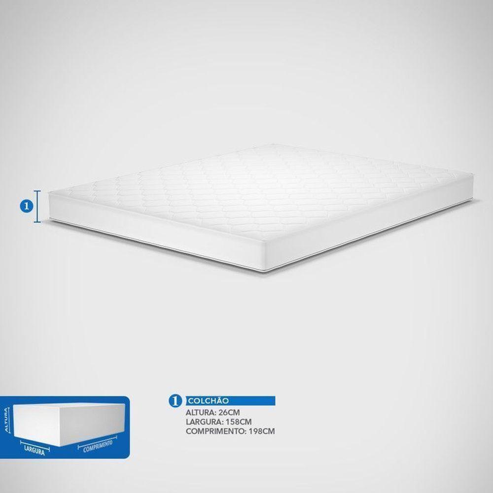 Colchão Queen Espuma D28 Prodormir Active Techmiddle - 5