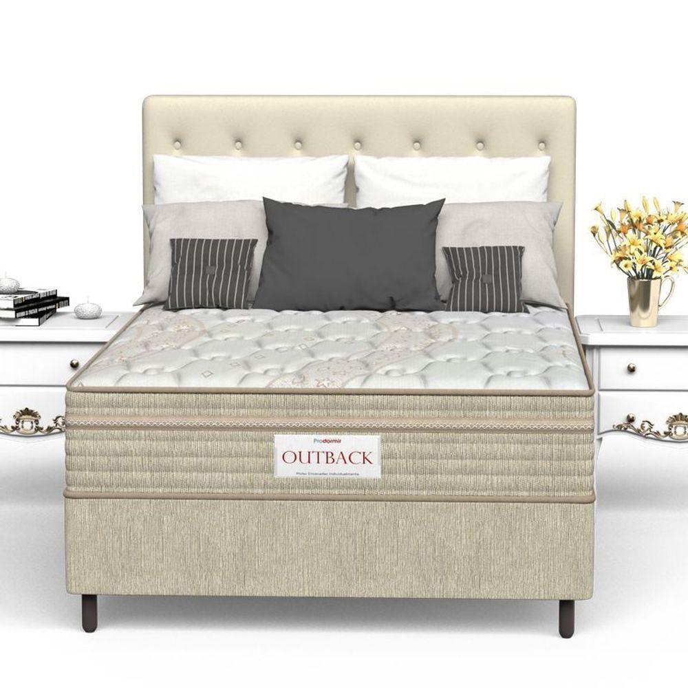 Conjunto Box Casal Mola Ensacada Prodormir Outback New Bege - 3