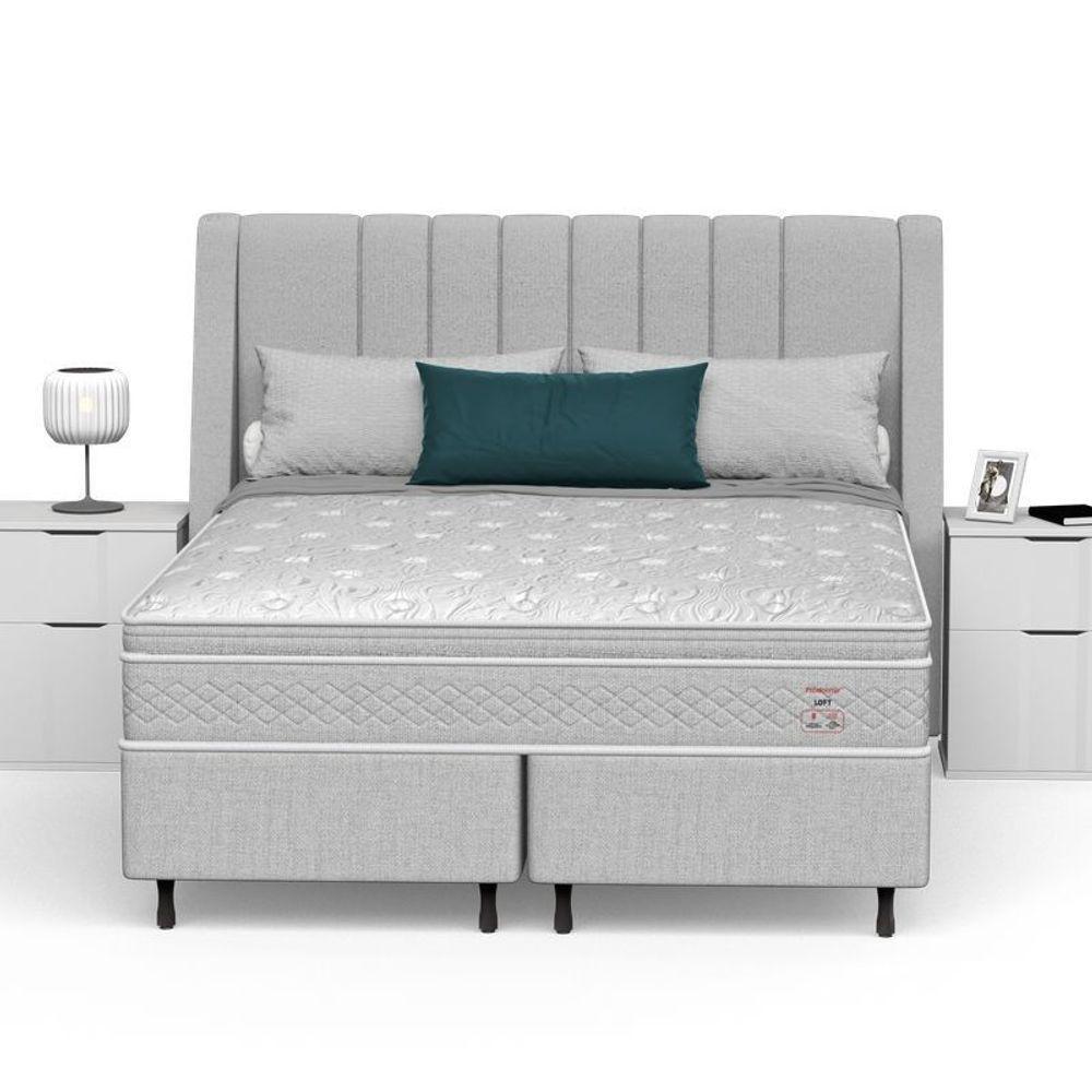 Conjunto Box Queen Mola Ensacada Prodormir Loft - 3