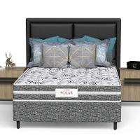 Conjunto Box Casal Mola Ensacada Prodormir Solar Bambu Cinza - 3