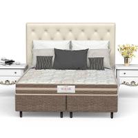 Conjunto Box Queen Mola Ensacada Prodormir Solar Bambu Bege - 3