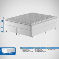 Conjunto Box King Mola Ensacada Prodormir Rubi Soft Gel - 8