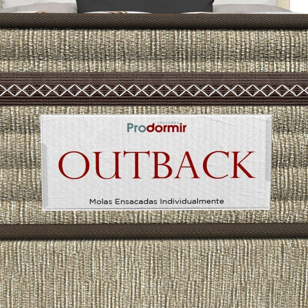 Conjunto Box Casal Mola Ensacada Prodormir Outback New Marrom - 7