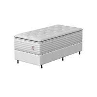 Conjunto Box Solteiro Mola Prodormir Hercules New Branco - 1