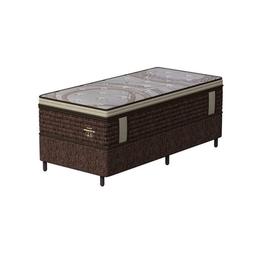 Conjunto Box Solteiro Mola Ensacada Prodormir Imperium Soft Gel - 1