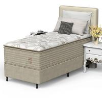 Conjunto Box Solteiro Mola Prodormir Hercules New Marrom - 2