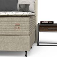 Conjunto Box Solteiro Mola Prodormir Hercules New Marrom - 6