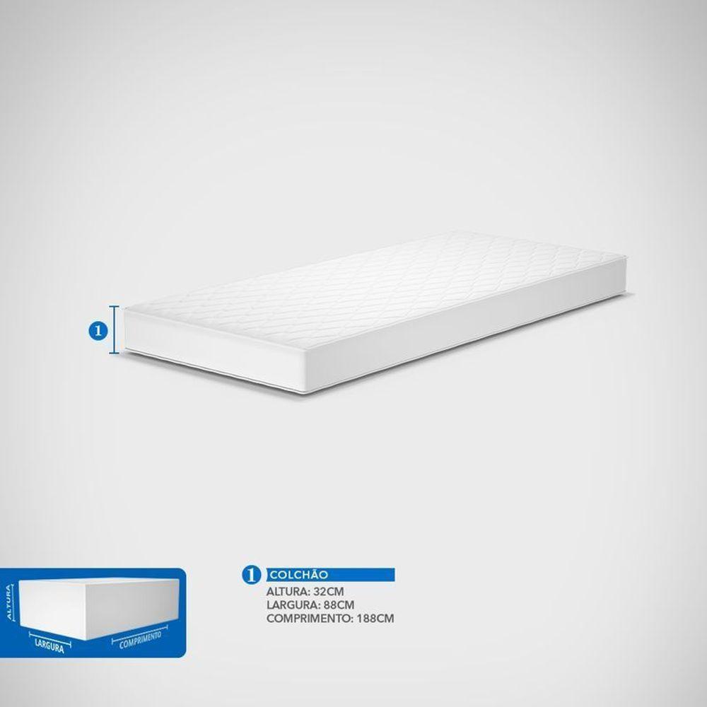Colchão Solteiro Espuma Prodormir Active Techextreme Luxo - 5