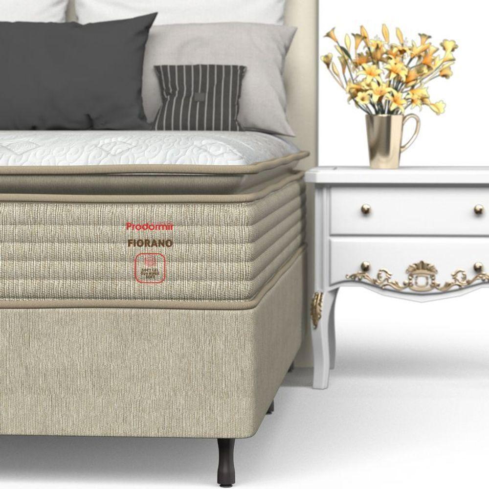 Conjunto Box King Espuma Prodormir Fiorano - 6