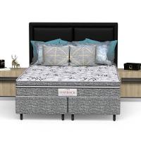 Conjunto Box Queen Mola Ensacada Prodormir Outback New Cinza - 3