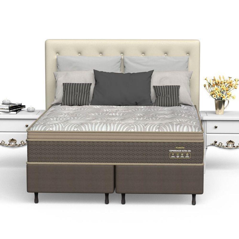 Conjunto Box Queen Mola Ensacada Prodormir Copenhague - 3