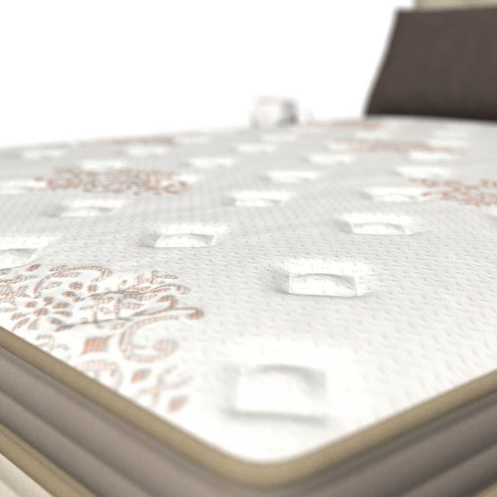 Conjunto Box Casal Mola Ensacada Prodormir Rubi Soft Gel - 5