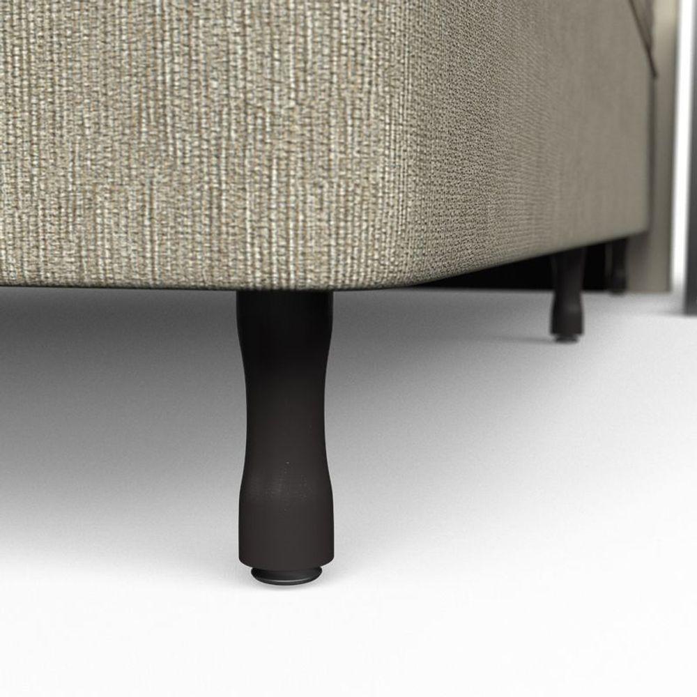 Conjunto Box Casal Mola Prodormir Hercules New Marrom - 7