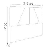 Cama Casal King Com Cabeceira 199cm Pés Metálicos Elisa S05 Veludo Marrom - Mpozenato